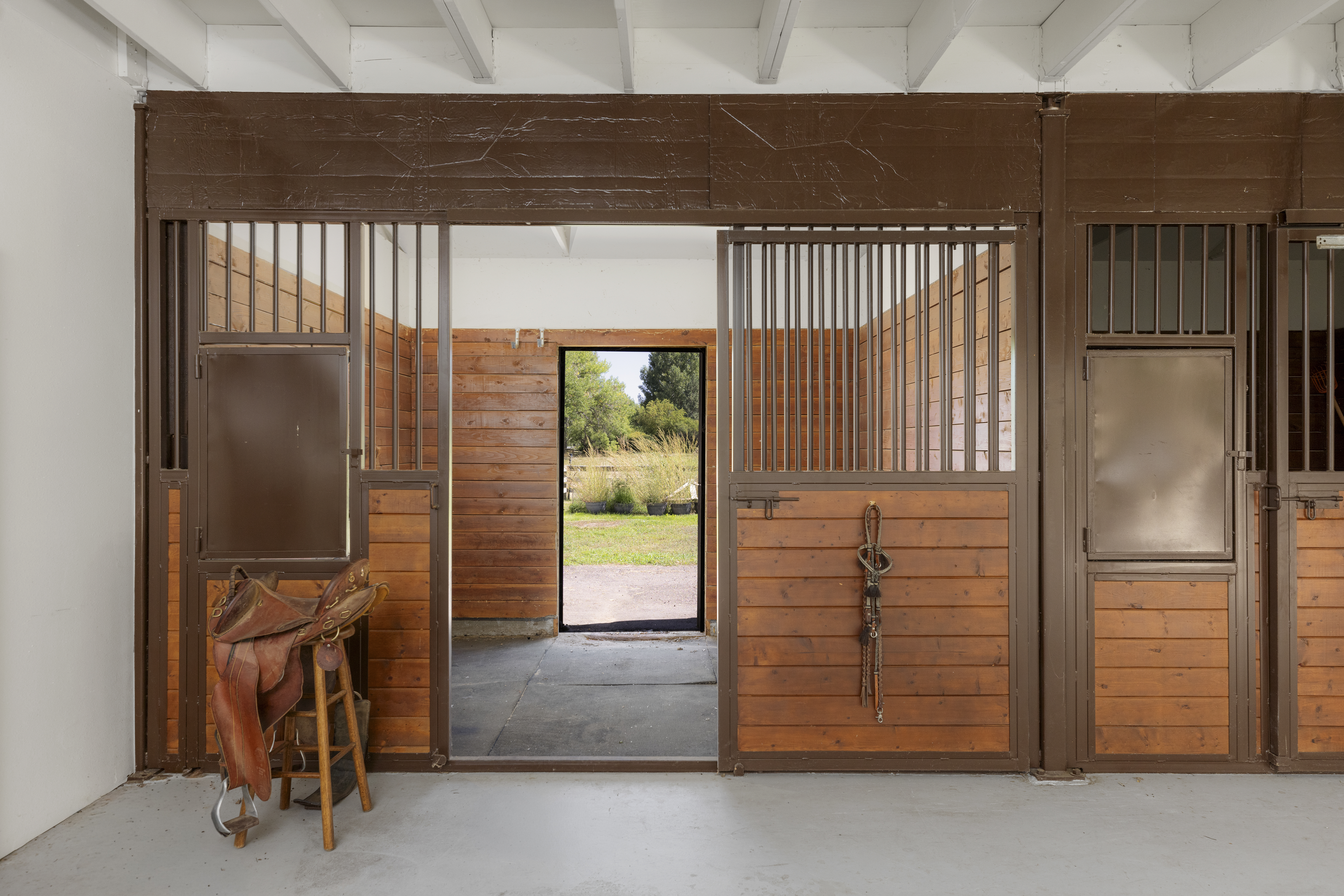 Professional barn, orchard and hay fields